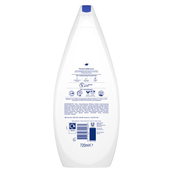 DNR Dove Deeply Nourishing bodywash Shower Gel 720ml