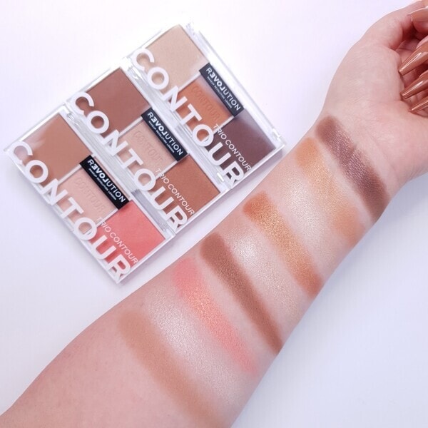 Revolution Relove Colour Play Contour Palette Baked Sugar