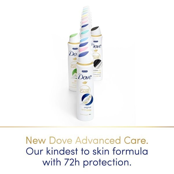 Dove Advanced Antiperspirant Deodorant Invisible Care 200ml