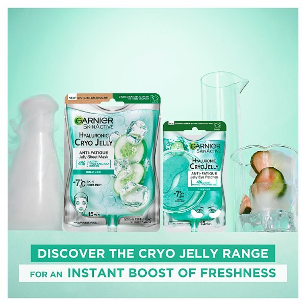 Garnier Hyaluronic Acid & Icy Cucumber Cryo Jelly Face Mask