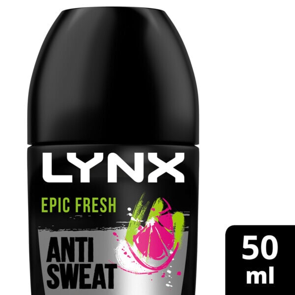 Lynx Antiperspirant Deodorant Roll On Epic Fresh 50ml