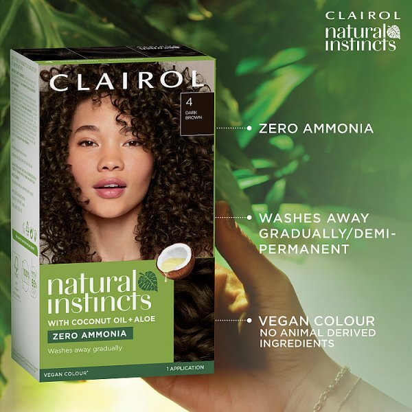Clairol Natural Instincts Semi-Permanent Hair Dye 7 Dark Blonde