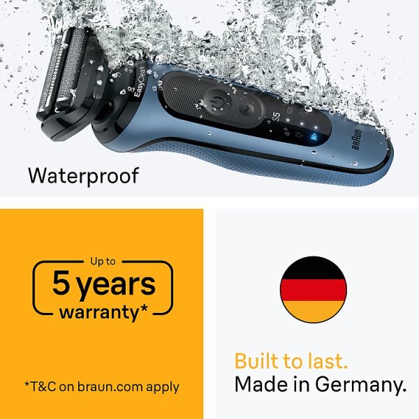 Braun Series 5 Electric Shaver For Men, 52-A1000s