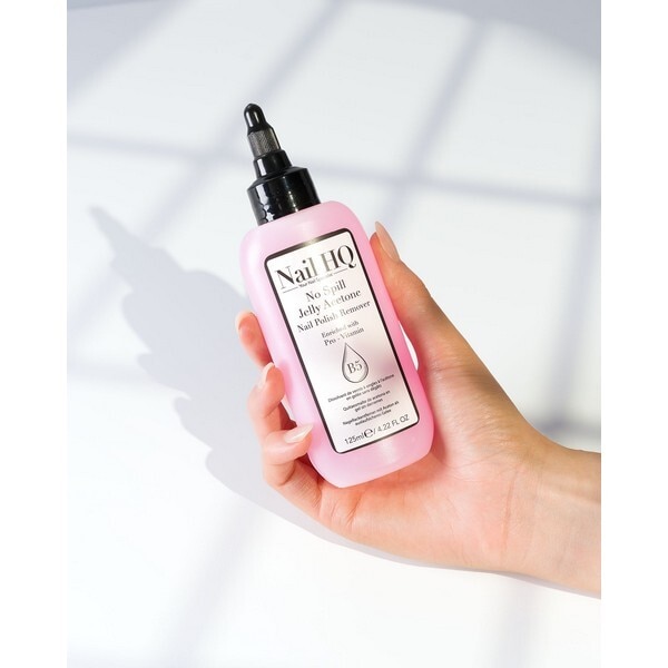 Nail HQ No Spill Jelly Acetone Nail Polish Remover 125ml