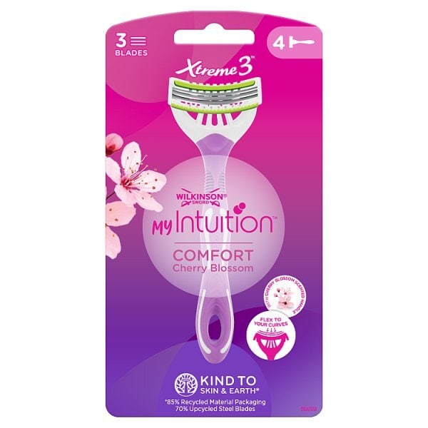 Wilkinson Sword Xtreme 3 Comfort Disposable Women's Razors x4