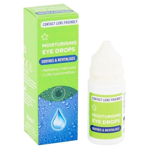 Superdrug Moisturising Eye Drops 10ml