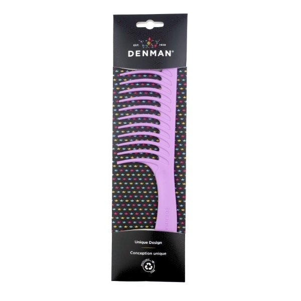 Denman Lunar Lavendar Wide Tooth Comb