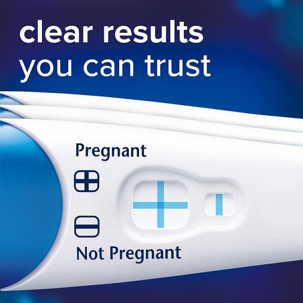 Clearblue Visual Rapid Detection Pregnancy Test - 3 Tests