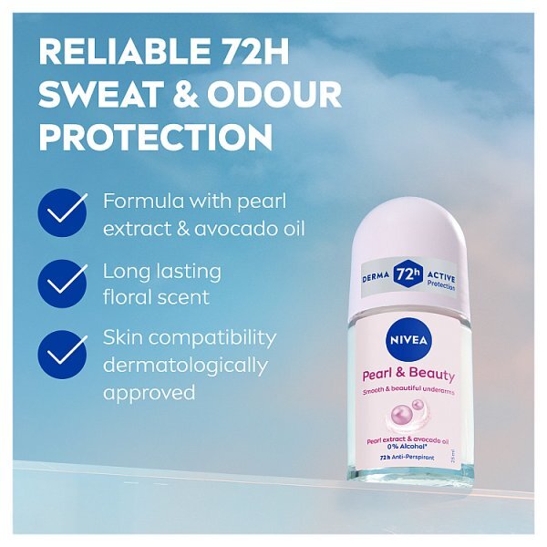 NIVEA Roll On Deodorant Pearl & Beauty 25ml