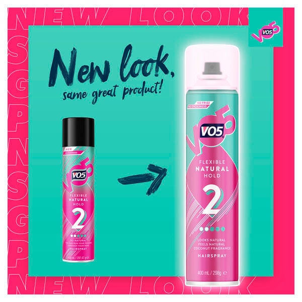 VO5 Flexible Hold Hairspray 400ml