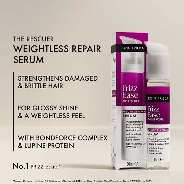 John Frieda Frizz Ease The Rescuer Lightweight Serum 50Ml
