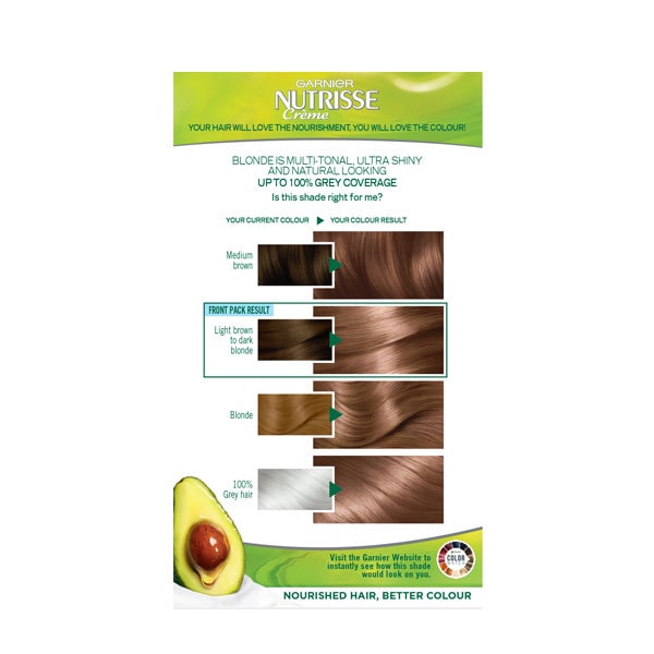 Garnier Nutrisse Nude Hair Dye 7.132 Dark Blonde