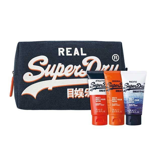 Superdry Wash Bag Gift Set