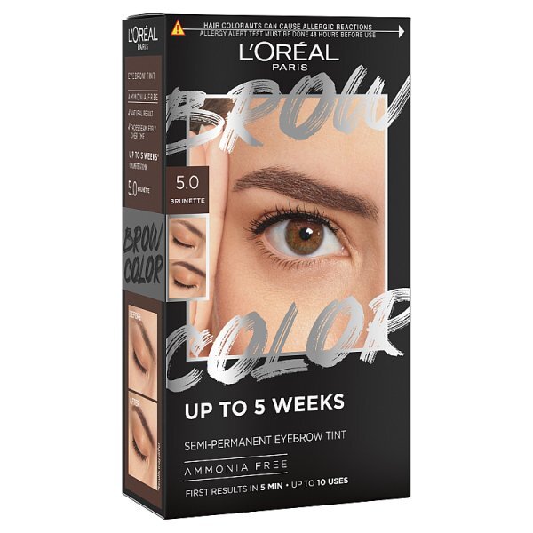 L'oreal Paris Brow Color Semi-Permanent Tint 5.0 Brunette