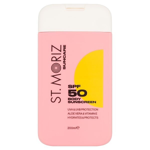 St Moriz Suncare SPF 50 Body Sunscreen 200ml