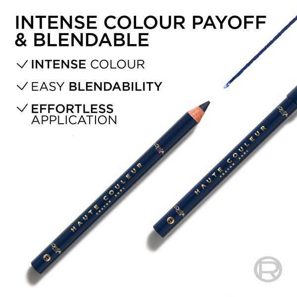L'Oréal Paris Haute Couleur Crayon Khol Eyeliner Bleu Suede