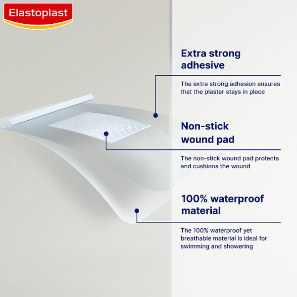 Elastoplast Sterile Waterproof Xl 5 Pcs