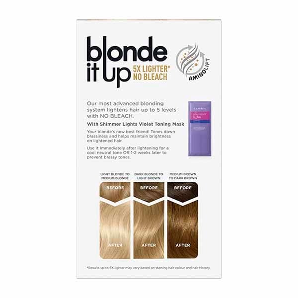 Clairol Blonde It Up Permanent Hair Dye, Platinum Blonde