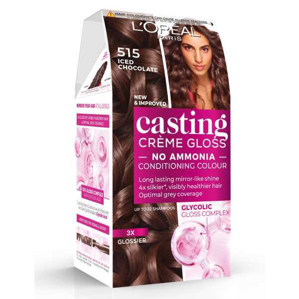 L'Oréal Casting Crème Gloss 515 Hazelnut Moccaccino Hair Dye