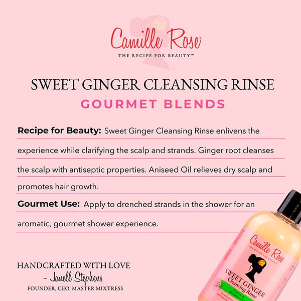 Camille Rose Sweet Ginger Cleansing Rinse 350ml