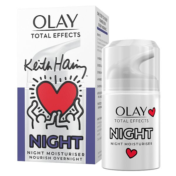 Keith Haring - Olay Total Effects Firming Night Cream 50ml