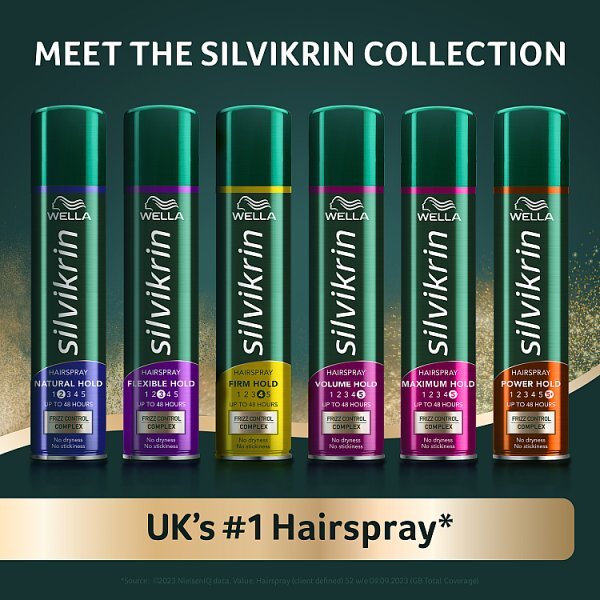 Wella Silvikrin Maximum Hold Hairspray, 400 ml