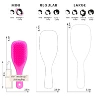 Tangle Teezer Mini Ultimate Detangler Runway Pink