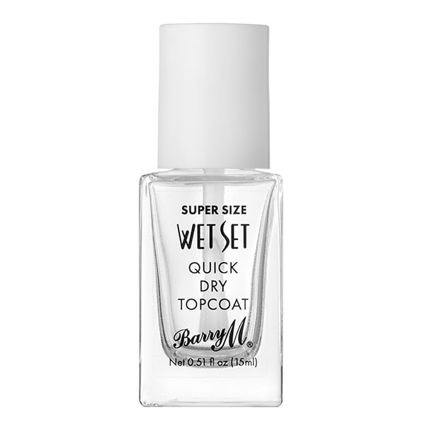 Barry M Super Size Wet Set Quick Dry Topcoat