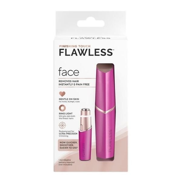 Finishing Touch Flawless Face Trimmer Pink Crystal