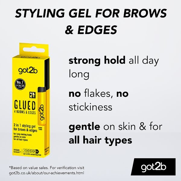 got2b Glued 4 Brows & Edges 2in1 Gel 16ml