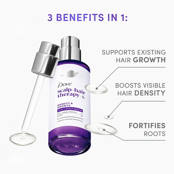 Dove Hair & Scalp Therapy Density And Growth Serum 45Ml
