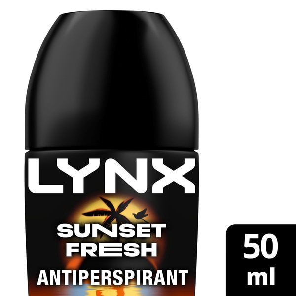 Lynx Antiperspirant Deodorant Roll On Sunset Fresh 50Ml