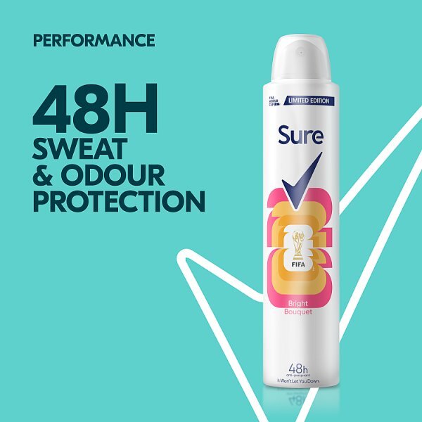 Sure Bright Bouquet Anti-Perspirant Deodorant Aerosol 200 ml