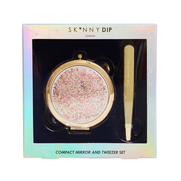DNR Skinnydip Mirror Tweezer Gift Set