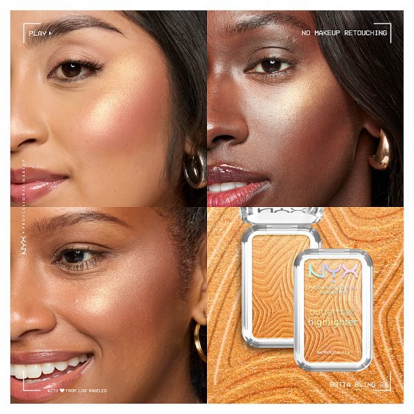 NYX Professional Makeup Buttermelt Highlighter Butta Bling