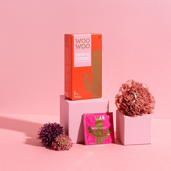 Woowoo Condoms Sensitive Feel 12 pack