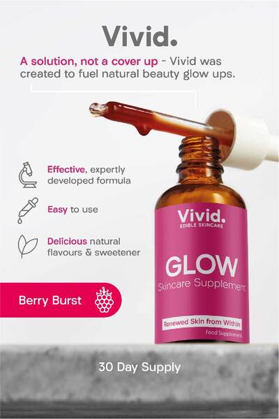 Vivid Glow Edible Skincare Drops 50g