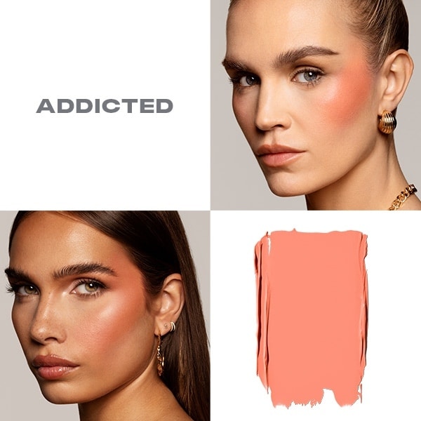 Morphe Huephoric Rush 3-In-1 Silk Blush - Addicted