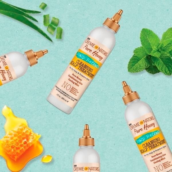Creme of Nature Pure Honey Scalp Refresh Leave-In Conditioner 236ml
