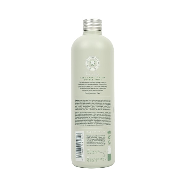 DNR Waken Vegan Mouthwash Spearmint 500ml