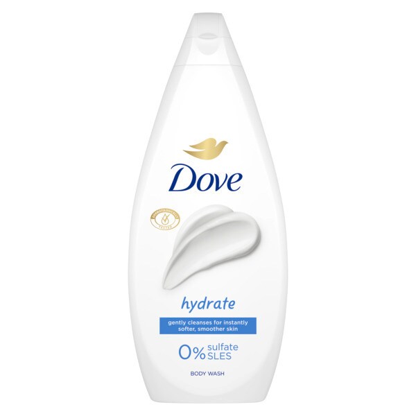 Dove Hydrate Body Wash Shower Gel 720Ml