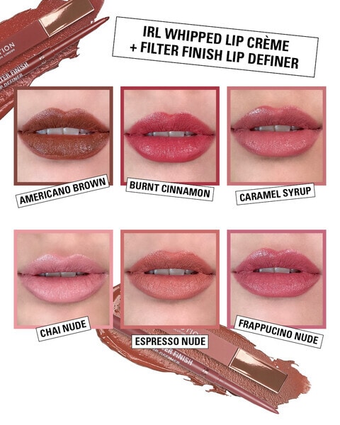 Revolution Irl Filter Finish Lip Definer Caramel Syrup