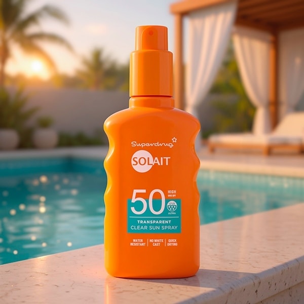 Solait Clear Sun Spray SPF50 200ml