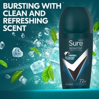 Sure Men Antiperspirant Deo Roll On Nonstop Invis Ice 50ml