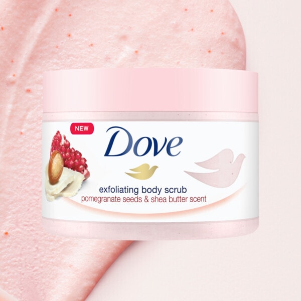 Dove Body Scrub Pomegranate Seeds & Shea Butter 225ml