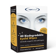 The Eye Doctor Eye Lid Wipes - 40'S Pack