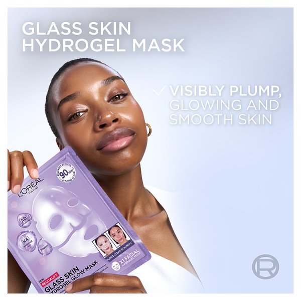 L'Oréal Paris Revitalift Filler Hydrogel Glow Mask 4 Pack