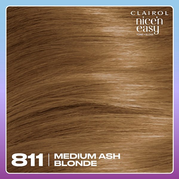 Clairol Nice'n Easy Zero Ammonia Hair Dye - Med Ash Blonde