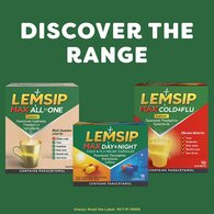 Lemsip Max Cold & Flu Lemon Sachets Paracetamol 16s