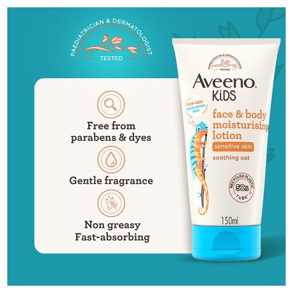 Aveeno Kids Face & Body Moisturising Lotion 150ml